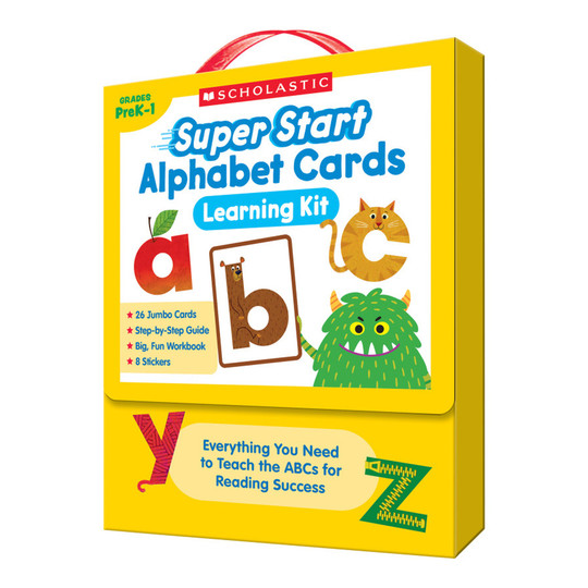 Alphabet Learning Card Kit for Grades PK–1