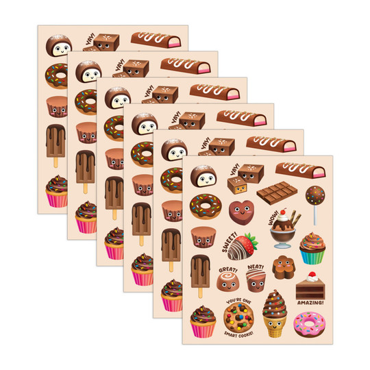Chocolate Scented Reward Stickers, 720 Count