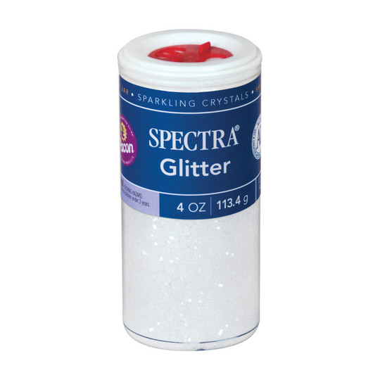 Clear Hexagon Craft Glitter, 4 oz Shaker Jar