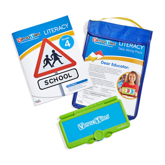 Grade 4 Self-Checking Literacy Take-Along Pack