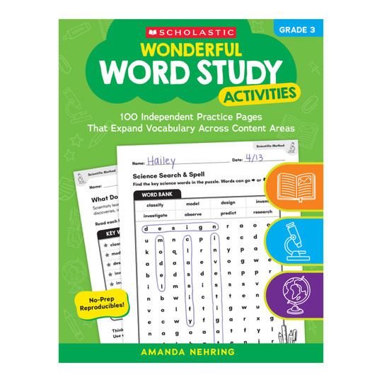 Grade 3 Word Study Activity Book