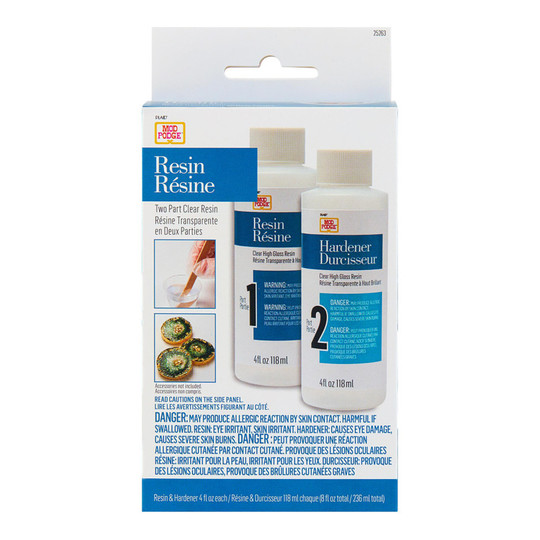 Clear 2-Part Resin Kit, 8 oz.