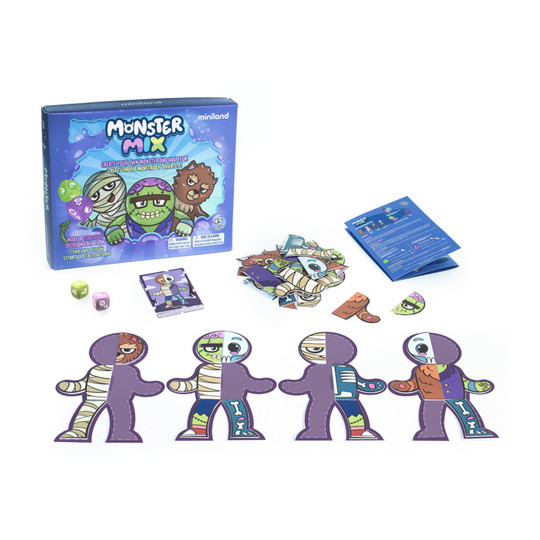 Monster Mix Build-a-Zombie Board Game