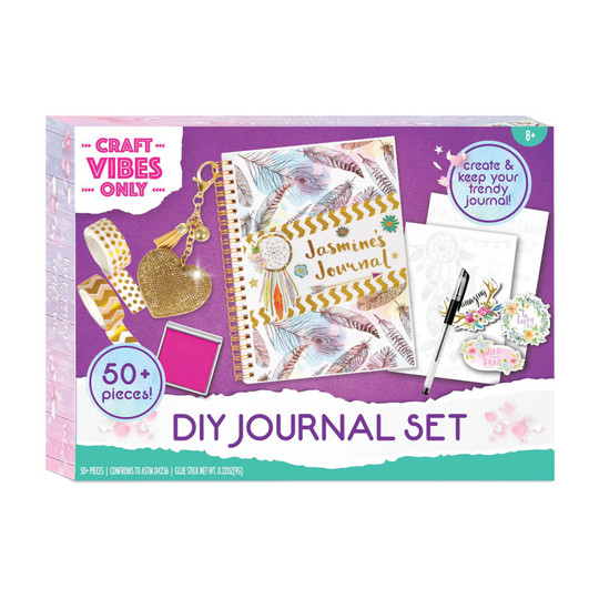 DIY Journal Craft Set, 50+ Pieces