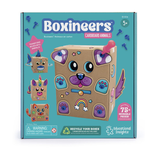 Cardboard Animal Building Craft Kit