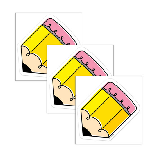 Doodle Pencil Designer Cut-Outs, 108 Count