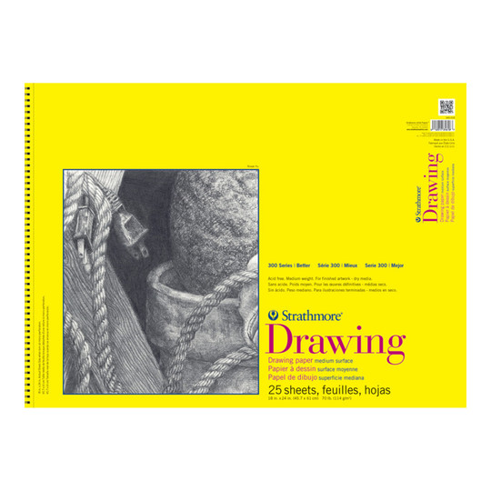 300 Series 18 x 24 Drawing Pad, 25 Sheets