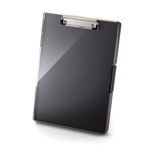 Black Clear-View Clipboard Storage Box