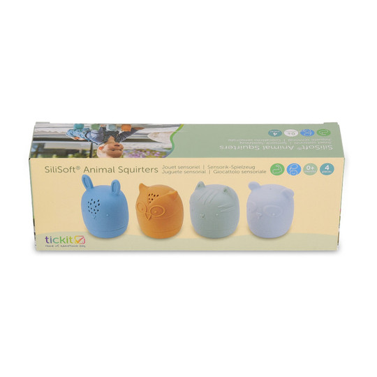 Neutral Animal Squirters, Set of 4