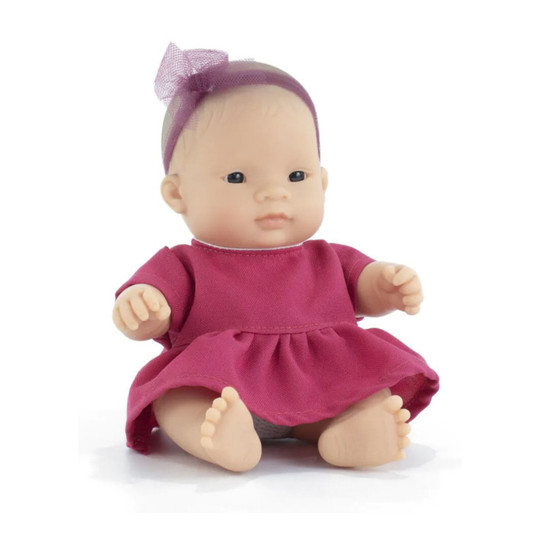 Asian Girl Baby Doll, 8-1/4 in.