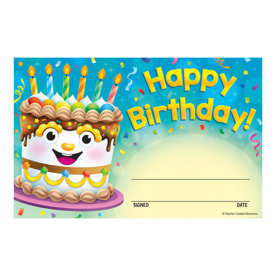 Happy Birthday Cake Awards