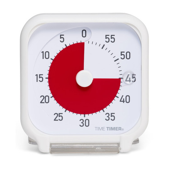 3-Inch 60-Minute Visual Timer with Red Disk