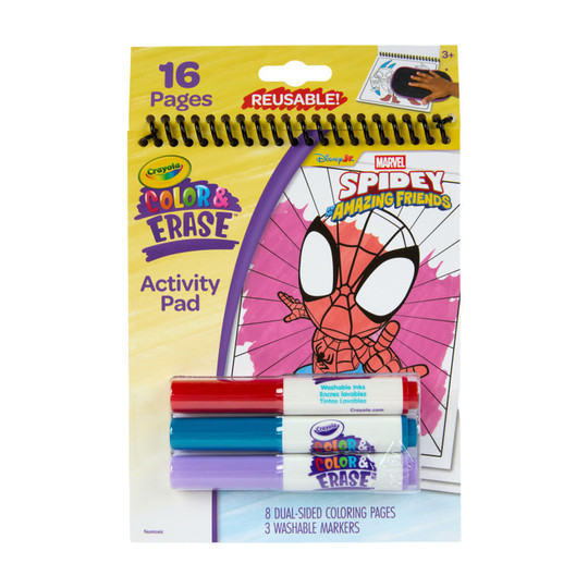 Spidey Reusable Color-and-Erase Activity Pad