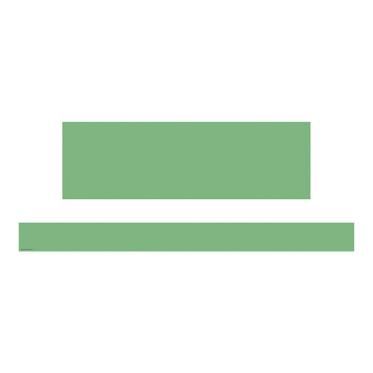 Green Straight Border Trim