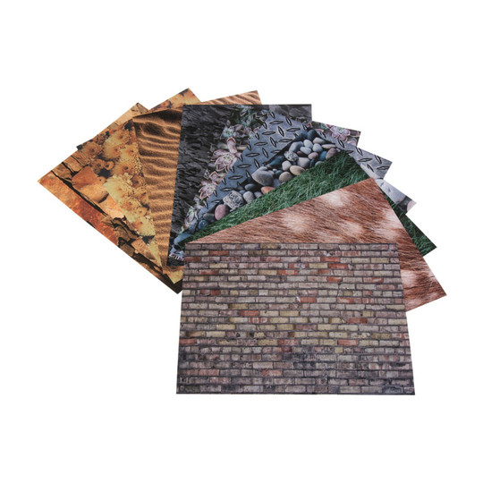 Printed Texture Craft Paper, 40 Sheets
