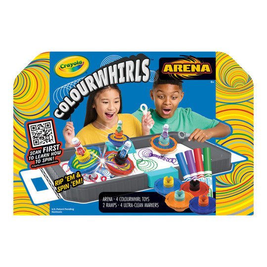 Colourwhirls Arena Creative Spinner Set