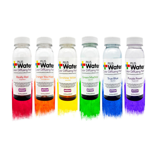 Concentrated Watercolor Paint Set, 6 Colors