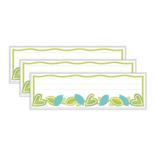 Vine Time Desk Name Plates, 108 Count