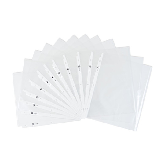 Economy Reduced-Glare Clear Sheet Protectors, 8.5 x 11, Pack of 100