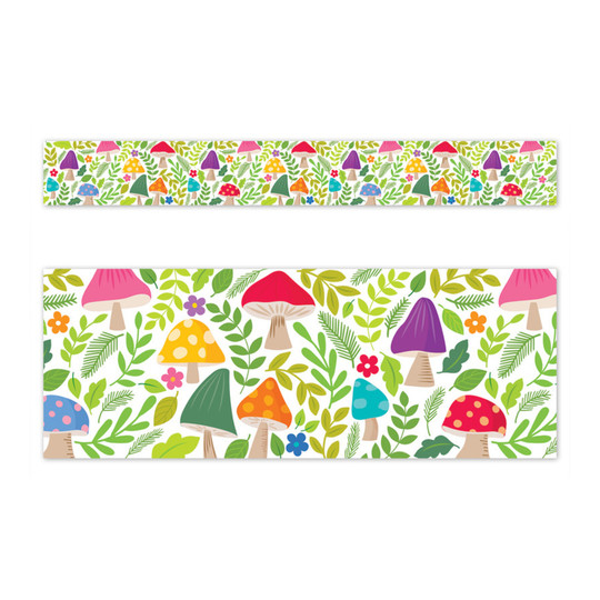 Mushroom Medley Bulletin Board Border