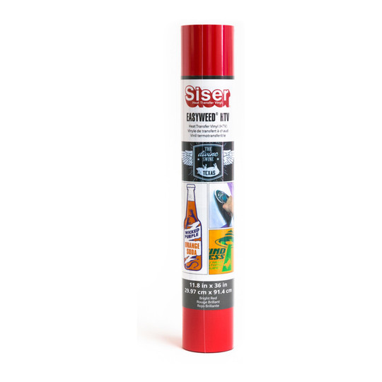 Bright Red 36-Inch Heat Transfer Vinyl