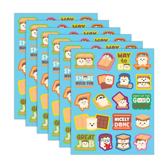 S'mores Scented Scratch-and-Sniff Stickers, 684 Count