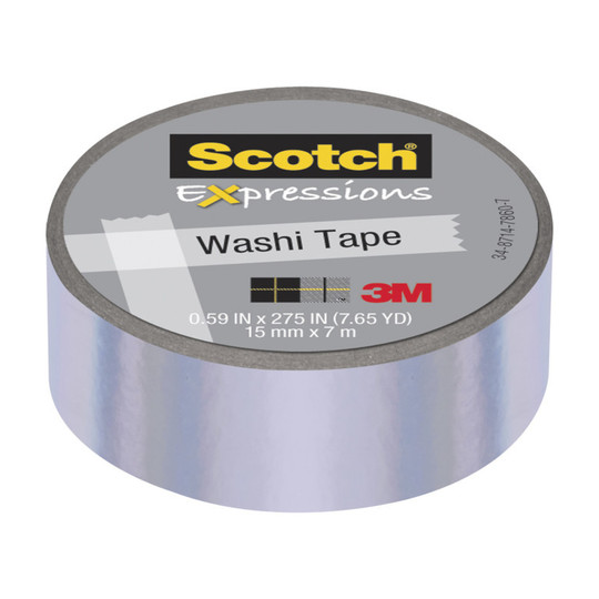 Iridescent Purple Washi Tape, 0.59 in. x 275 in.