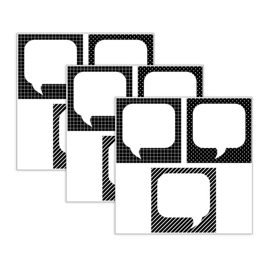 Classroom Quote Card Designer Cut-Outs, 108 Count