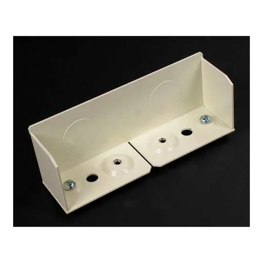 Gray blank end fitting for raceway systems