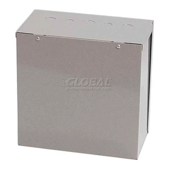 NEMA 1 steel electrical enclosure, 12.5 x 12.5 x 7 in.