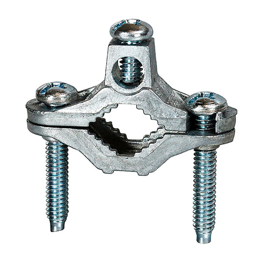 Bare ground clamp for 1/2 in. to 1 in. applications