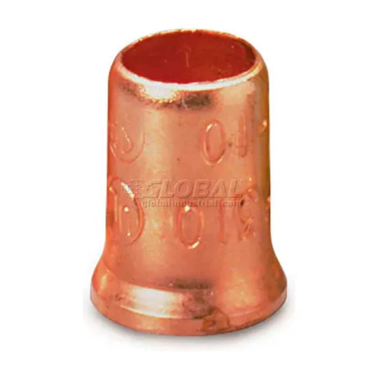 Copper crimp wire connectors for 18-10 AWG wire, 100-pack