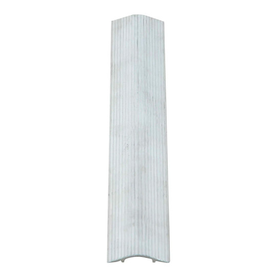 Aluminum hose and cable crossover ramp
