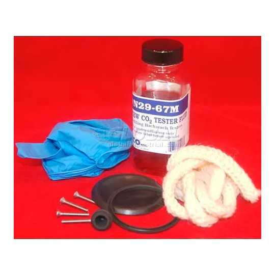CO2 refill package with Clearview Liquid bottles and replacement components