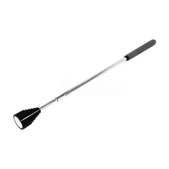 Heavy-duty telescoping magnetic retriever with 30 lb pull capacity