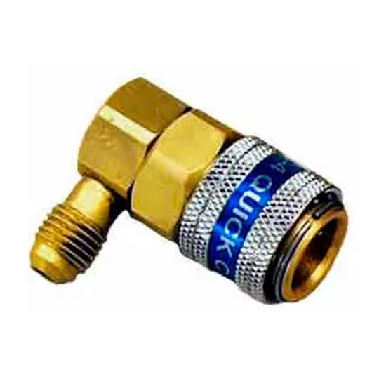 Economy low-side R-134A service coupler