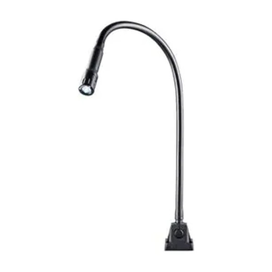 Black LED gooseneck arm 6 degree spot light
