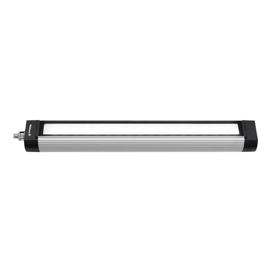 White 24-LED 12-watt machine luminaire