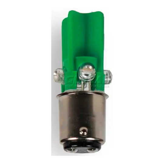 Green 120V LED specialty bulb