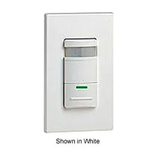 Gray Decora passive infrared wall switch occupancy sensor