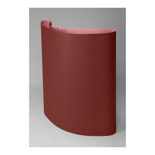 Maroon 25 in. x 60 in. medium-grit aluminum oxide surface conditioning belt