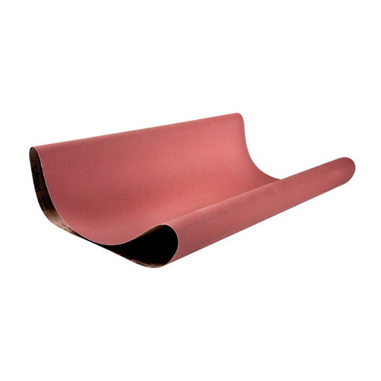 Brown 52 in. x 128 in. 60-grit aluminum oxide abrasive belt