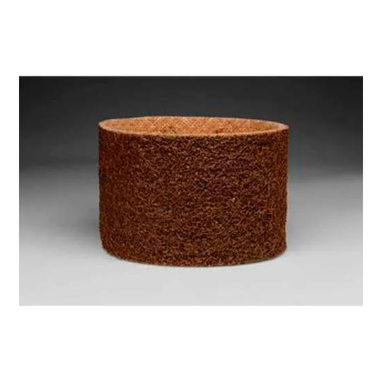 Brown aluminum oxide surface conditioning belt, 3-1/2 inches by 15-1/2 inches