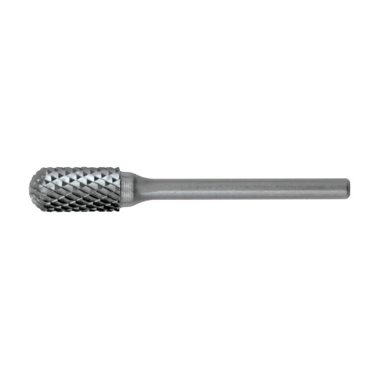 3/4 in. x 1/4 in. cylindrical ball nose double-cut burr