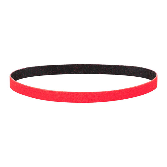 1/2 in. x 24 in. 120-grit ceramic cloth sanding belt