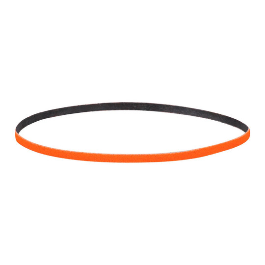 120-grit ceramic cloth sanding belt, 1/4 inch by 24 inch