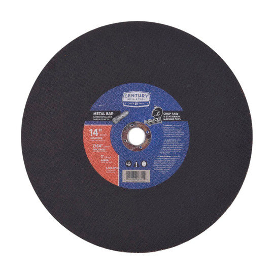 14-inch fiberglass-reinforced abrasive cut-off wheel for metal cutting