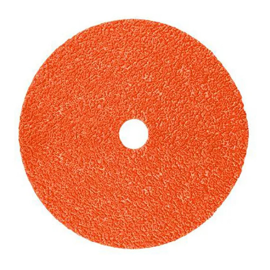 5-inch 80-grit ceramic fiber grinding disc with 7/8-inch center hole