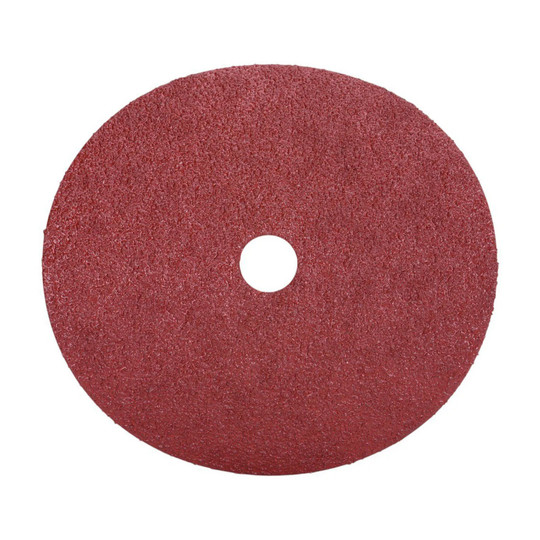 7-inch 36-grit aluminum oxide resin fiber disc with 7/8-inch center hole