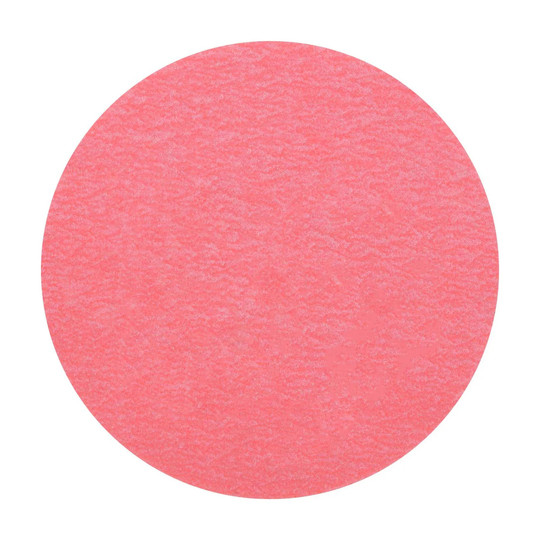 Pink 3-inch 220-grit film hook-and-loop sanding disc